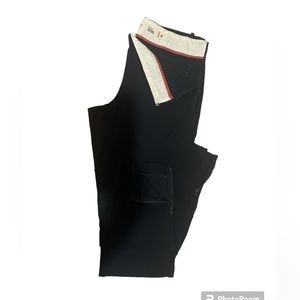 Maison Jules, Charolette slim pencil Navy blue slacks sz 8 side zip (malfunction